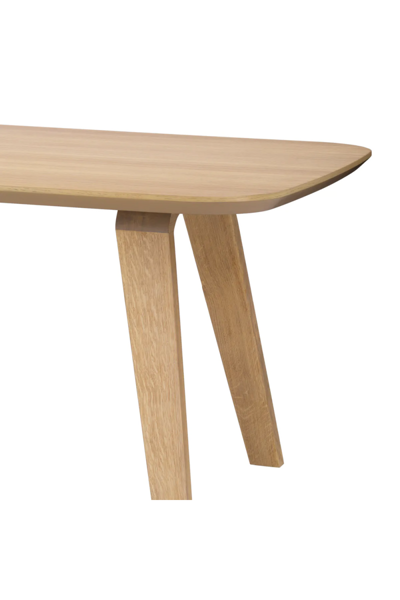 Oak Scandinavian Dining Table | Eichholtz Glover | Eichholtzmiami.com