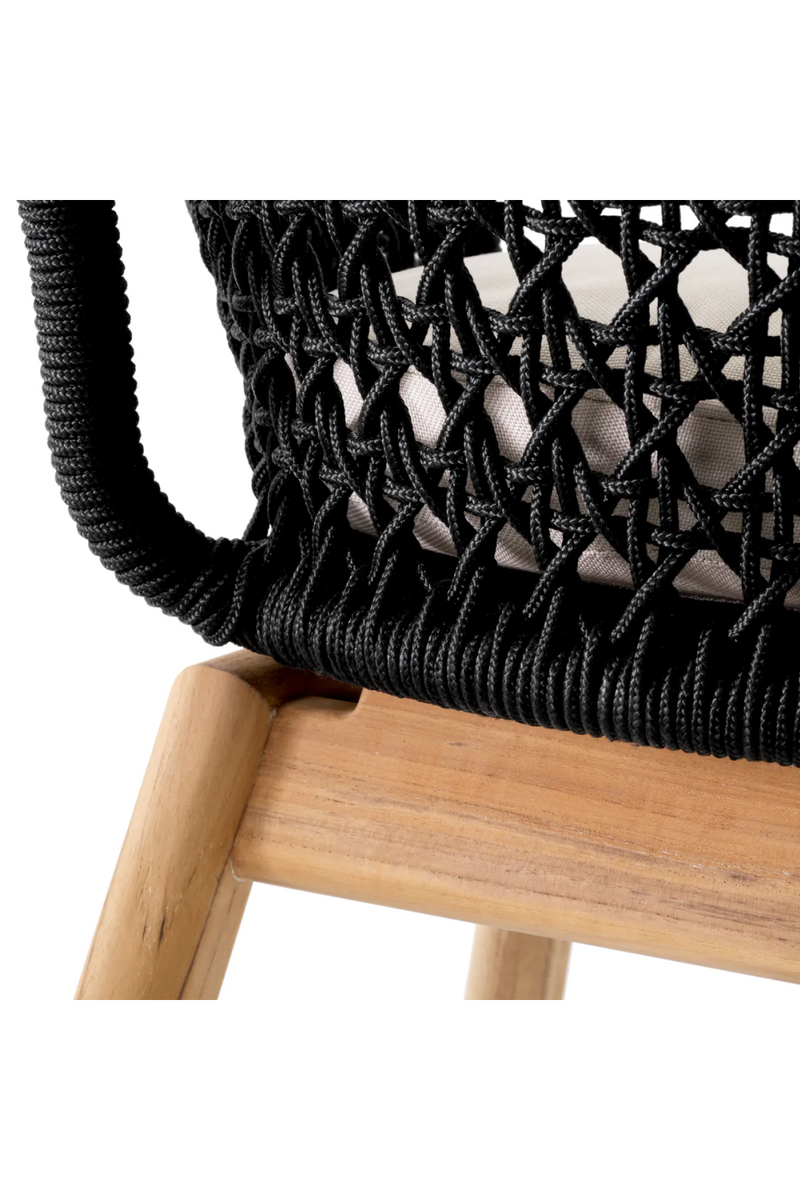 Modern Rope Outdoor Dining Chair | Eichholtz Trinity | Eichholtzmiami.com