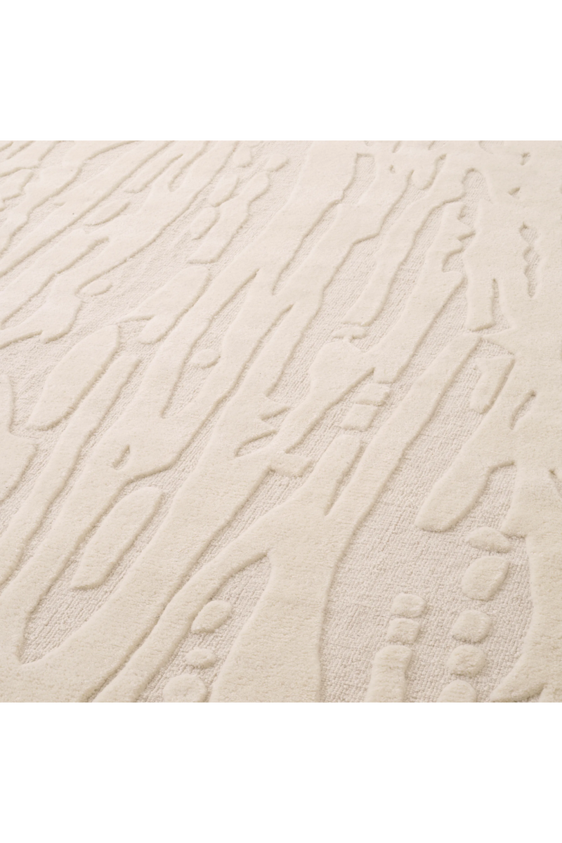 Hand-Tufted Cream Wool Carpet | Eichholtz Zenont | Eichholtzmiami.com