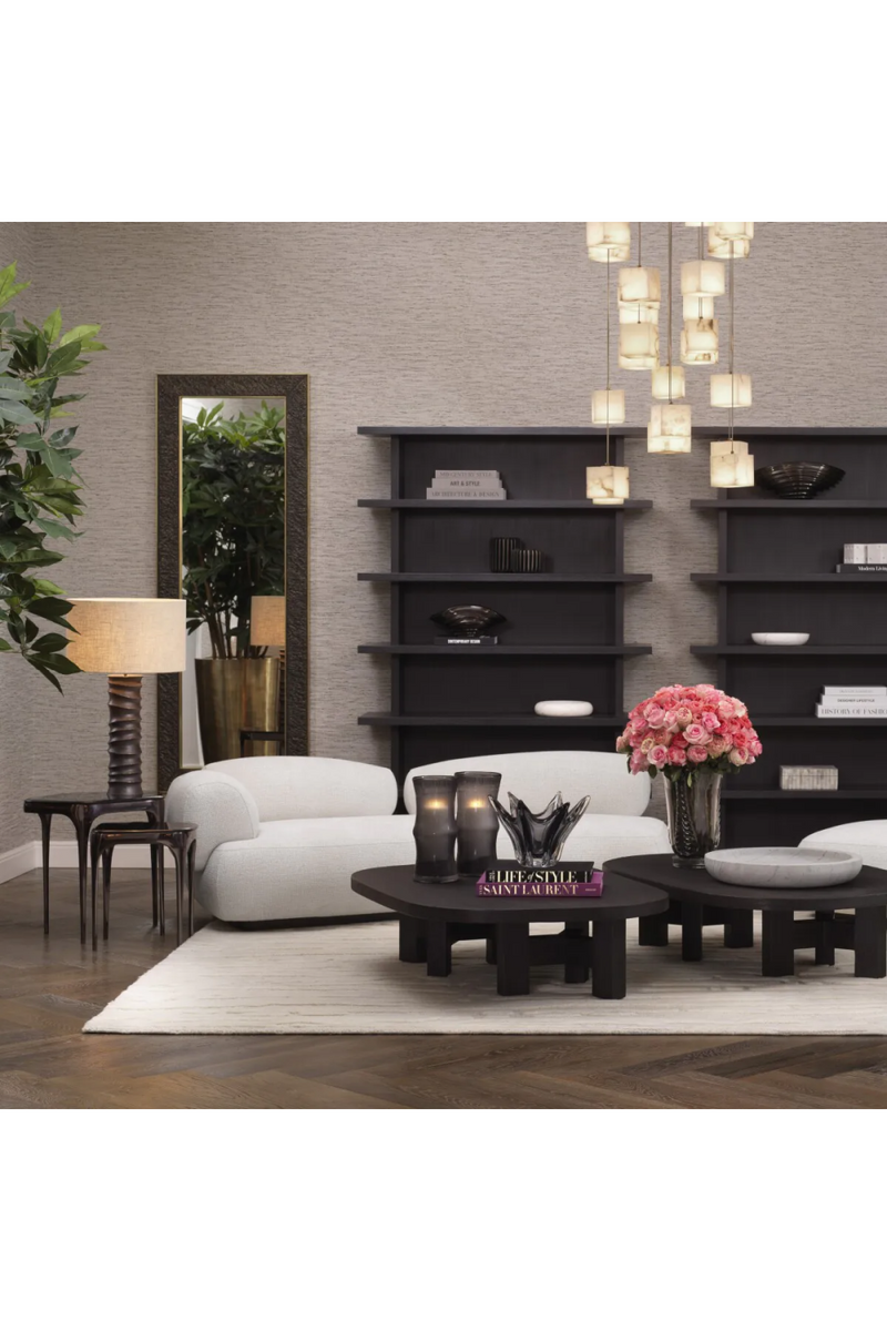 Black Glass Nesting Side Tables (2) | Eichholtz Deacon | Eichholtzmiami.com