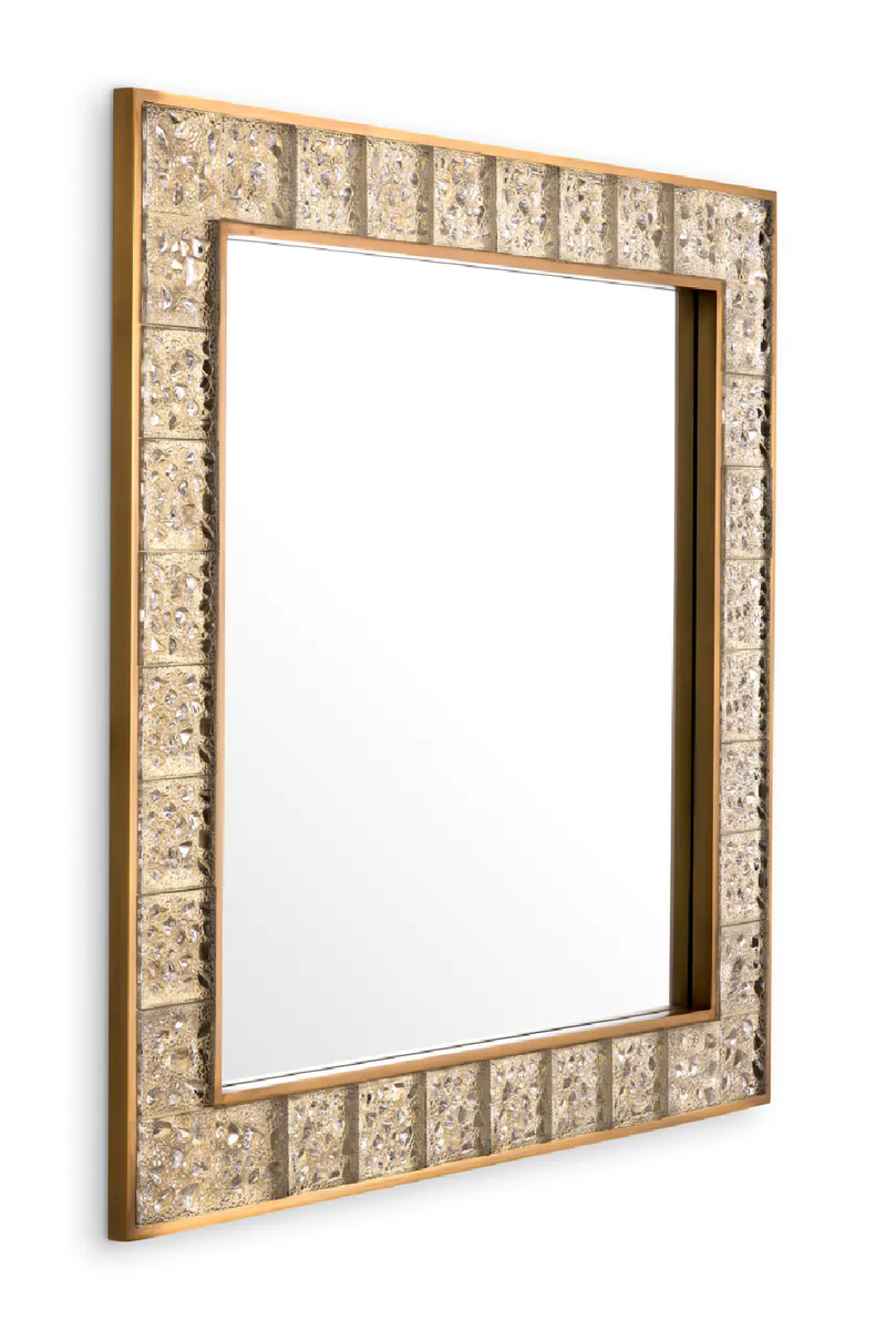 Handmade Glass Square Mirror | Eichholtz Mellot | Eichholtzmiami.com