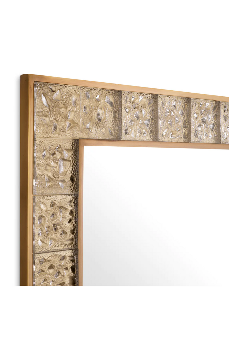 Handmade Glass Square Mirror | Eichholtz Mellot | Eichholtzmiami.com