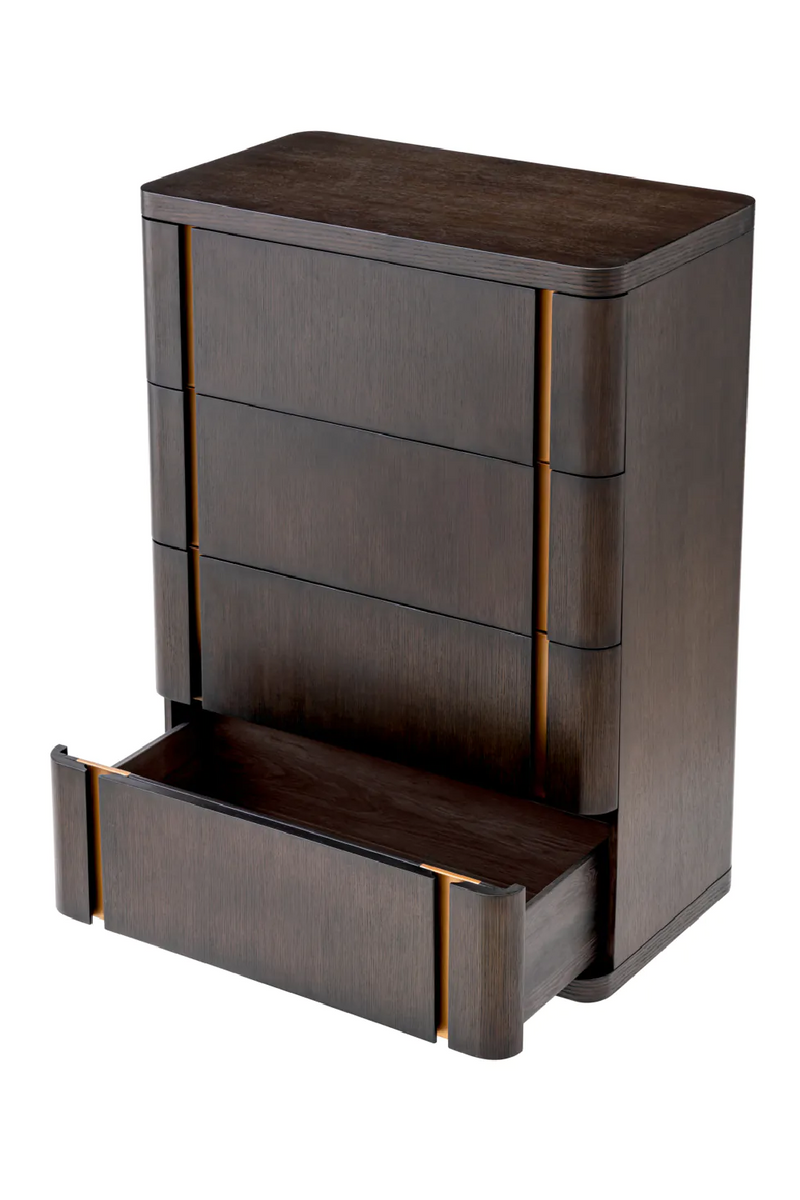 Mocha Oak 4-Drawer Dresser | Eichholtz Modesto | Eichholtzmiami.com
