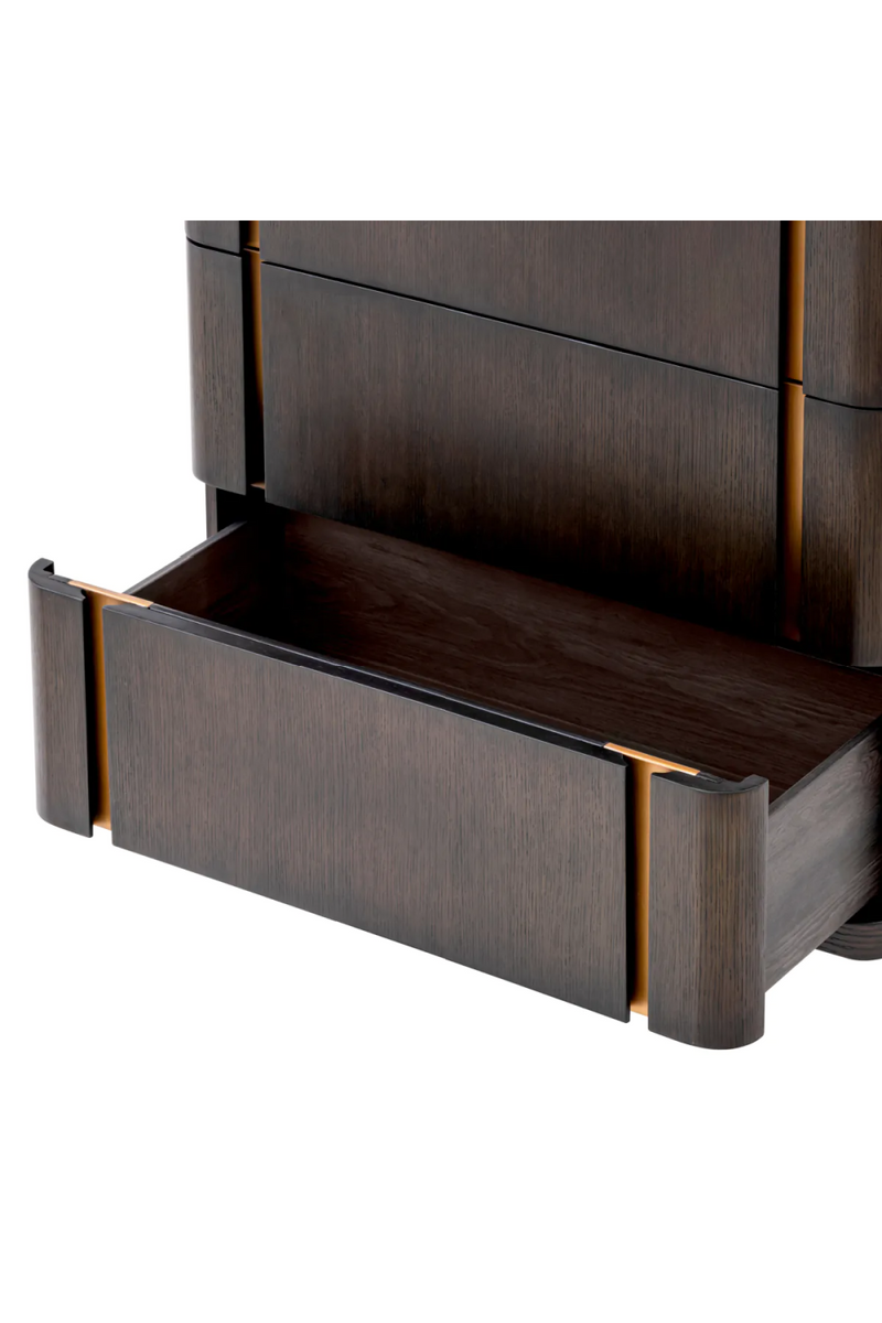 Mocha Oak 4-Drawer Dresser | Eichholtz Modesto | Eichholtzmiami.com