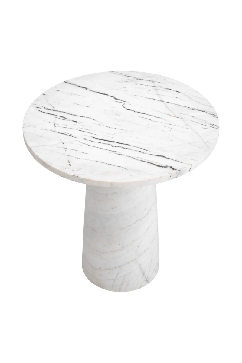 Marble Pedestal Side Table | Eichholtz Terry | Eichholtzmiami.com