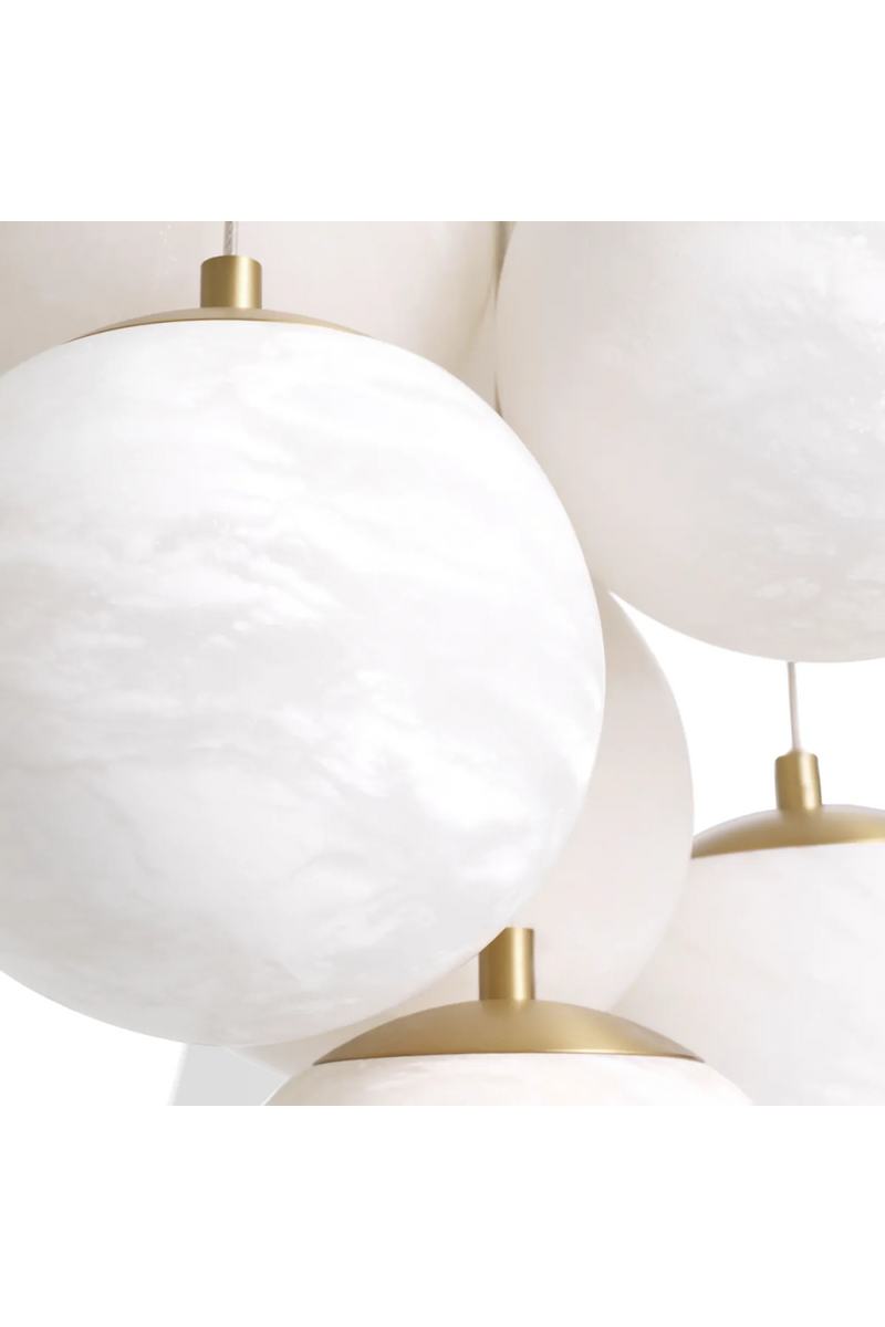 Clustered Alabaster Chandelier | Eichholtz Sphinx | Eichholtzmiami.com