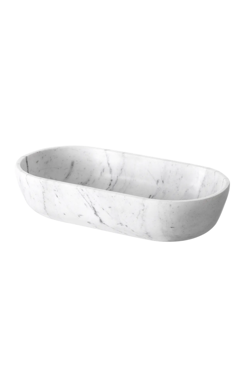 White Marble Bowl | Eichholtz Terrebonne | Eichholtzmiami.com