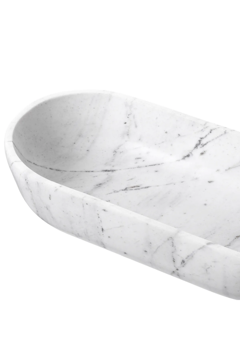 White Marble Bowl | Eichholtz Terrebonne | Eichholtzmiami.com