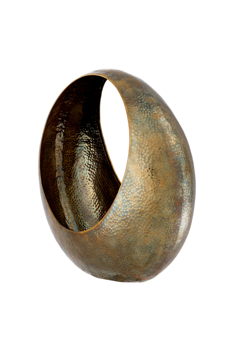 Circular Brass Wine Cooler | Eichholtz Leung | Eichholtzmiami.com