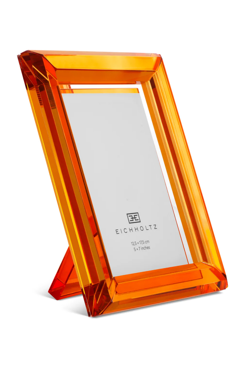 Orange Glass Picture Frames (2) | Eichholtz Theory | Eichholtzmiami.com
