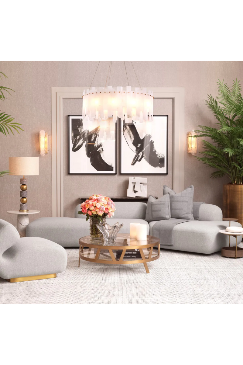 Brown Marble Console Table | Eichholtz White House | Eichholtzmiami.com