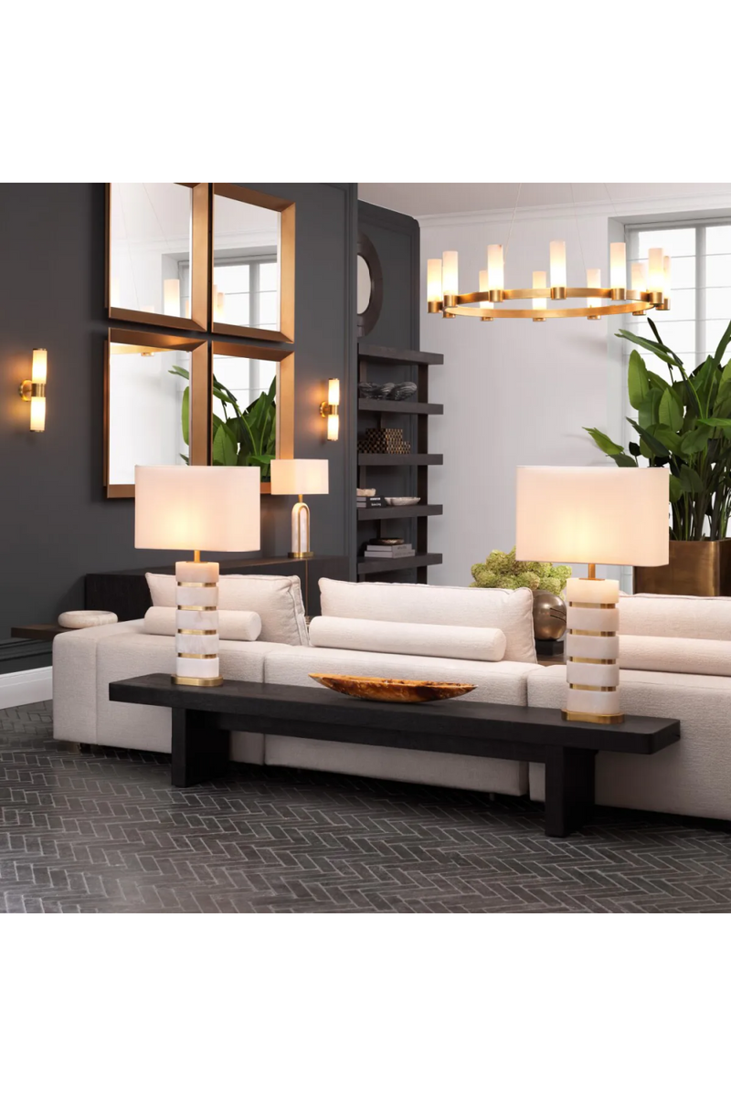 White Modern Table Lamp | Eichholtz Newall | Eichholtzmiami.com