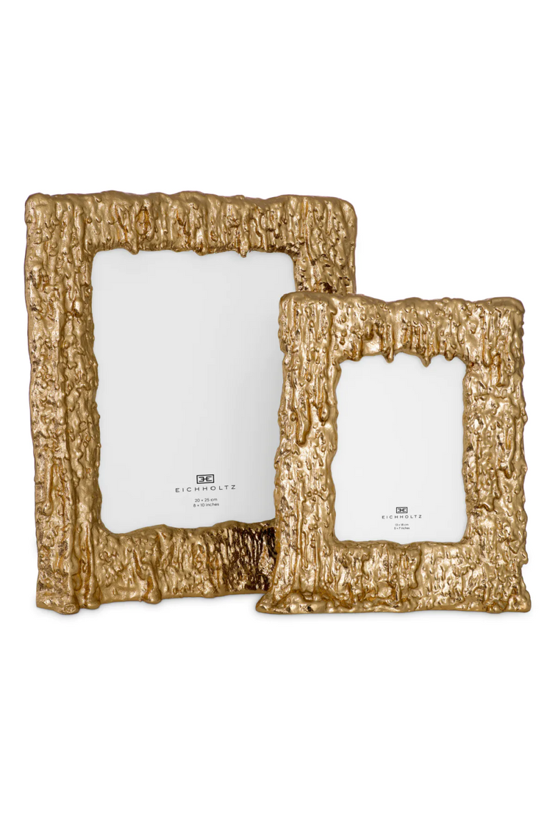 Gold Textured Picture Frame | Eichholtz Cotati | Eichholtzmiami.com