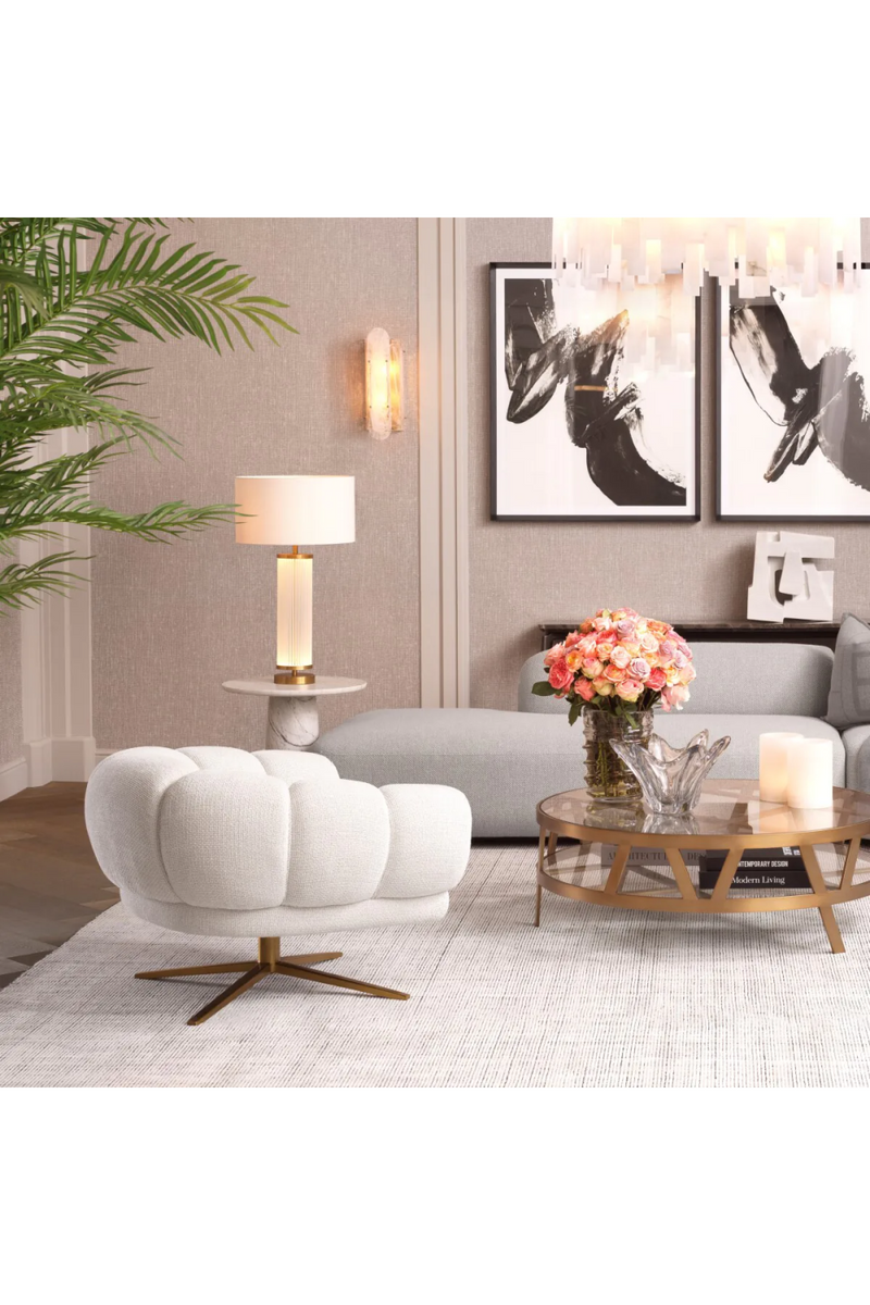 Frosted Glass Table Lamp | Eichholtz Thibaud | Eichholtzmiami.com