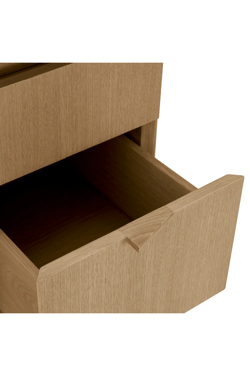 Natural Oak 3-Drawer Desk | Eichholtz Sarah | Eichholtzmiami.com