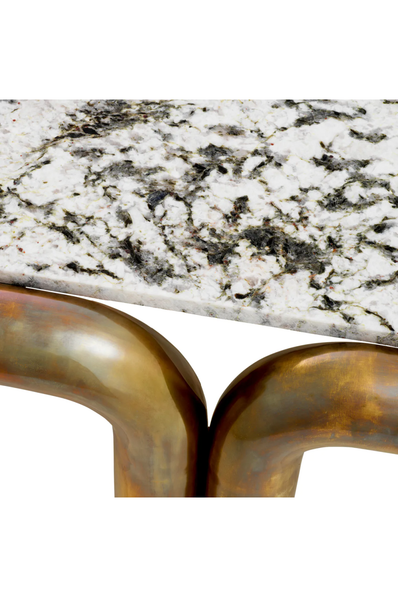 Vintage Brass Leg Coffee Table | Eichholtz Sunwood | Eichholtzmiami.com