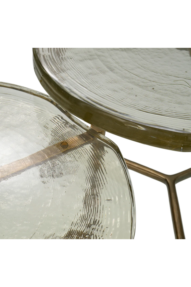 Frosted Glass Coffee Table Set (3) | Eichholtz Baldovini | Eichholtzmiami.com
