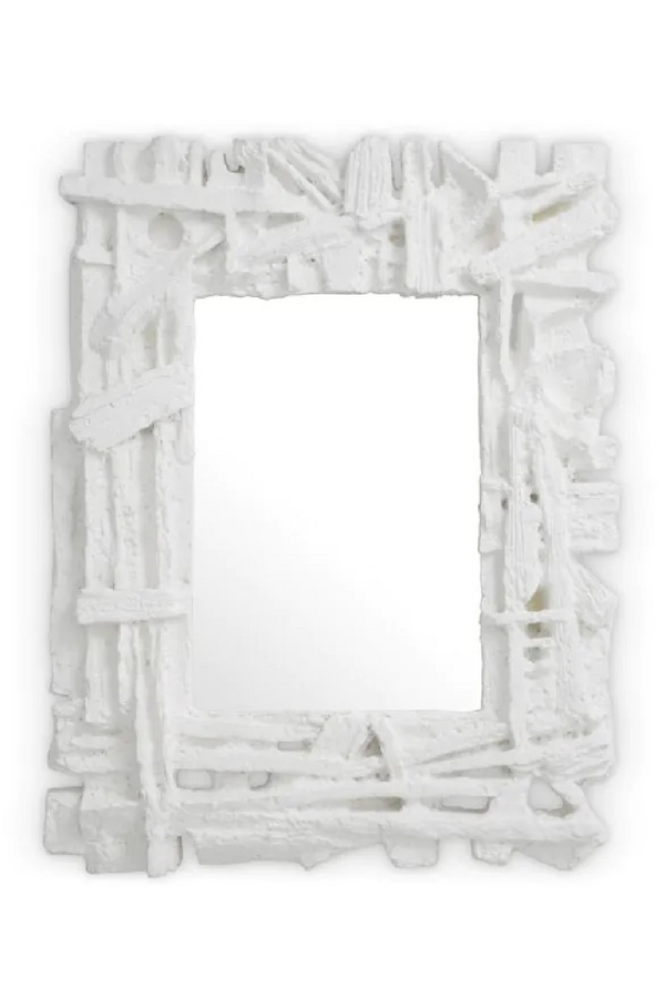 Matte White Mirror | Eichholtz Masonic | Eichholtzmiami.com