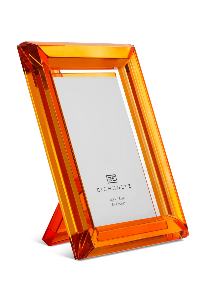 Orange Glass Picture Frames (2) | Eichholtz Theory | Eichholtzmiami.com

