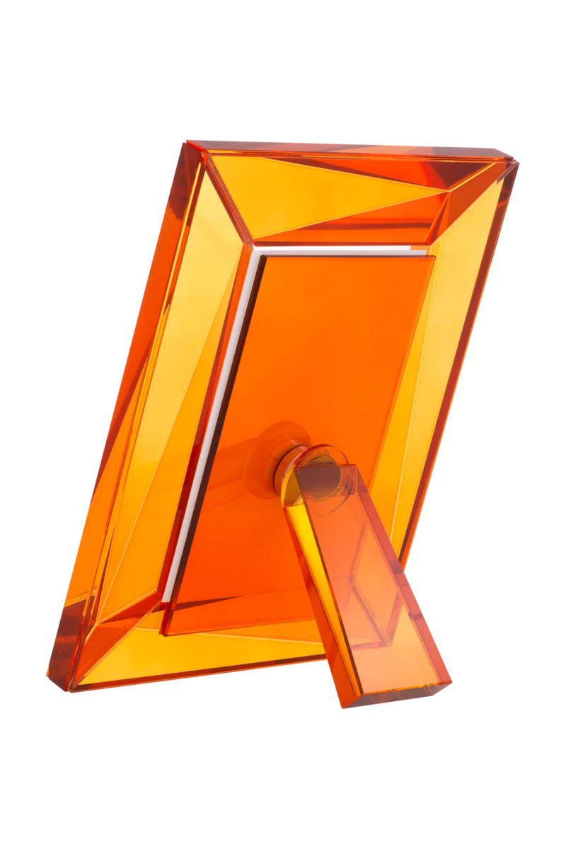 Orange Crystal Picture Frames (2) | Eichholtz Obliquity | Eichholtzmiami.com
