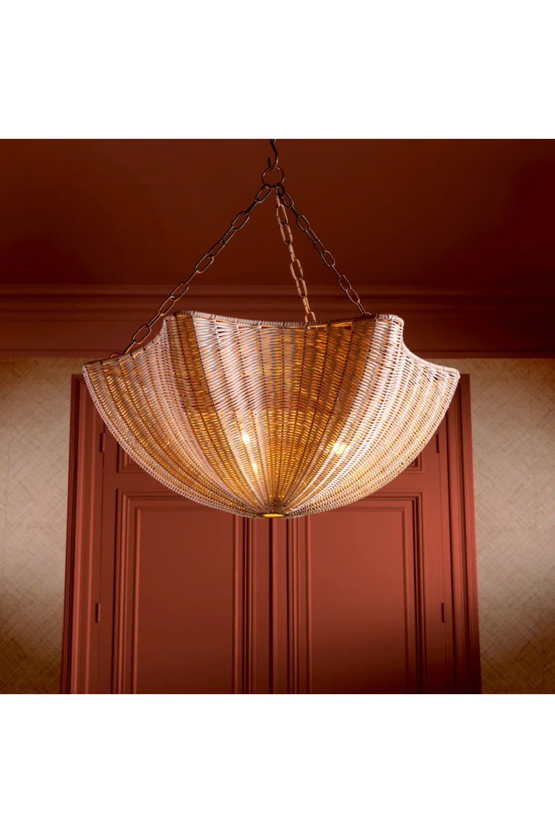 Natural Rattan Chandelier | Eichholtz Los Palmos | Eichholtzmiami.com