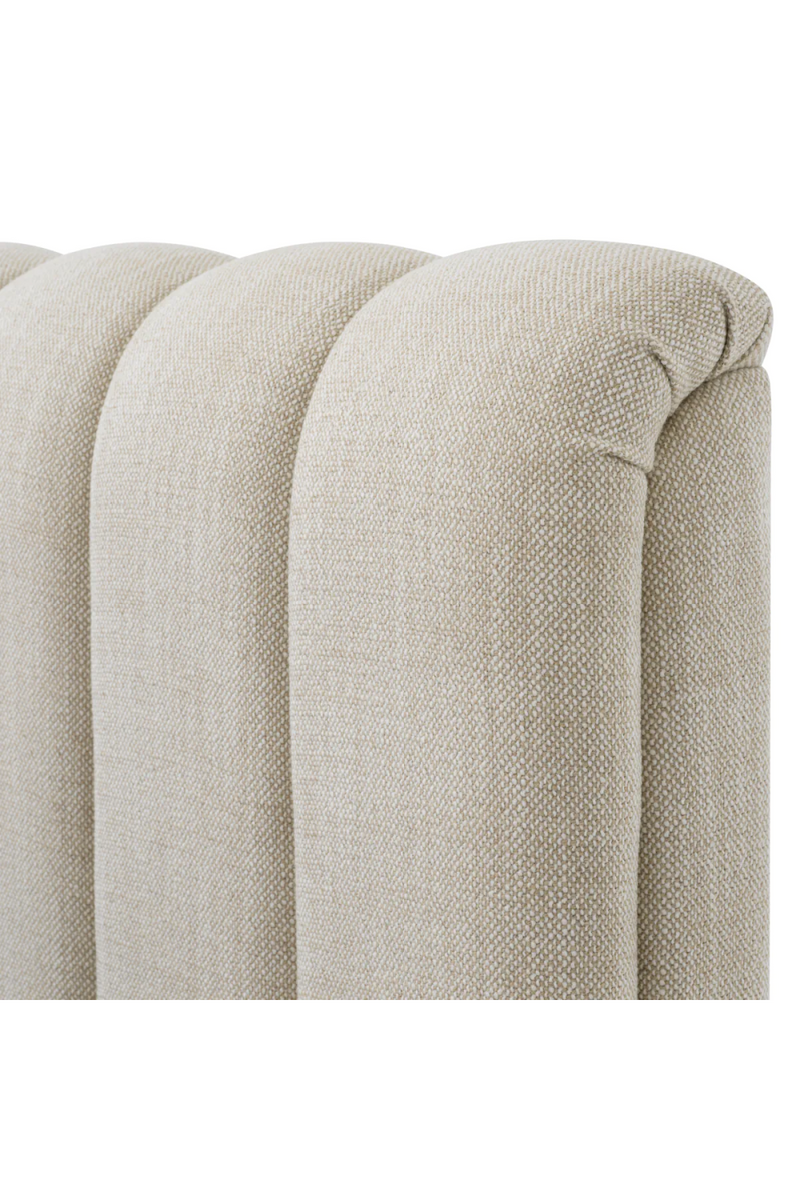 Beige Upholstered Bed Frame | Eichholtz Kayden | Oroatrade.com