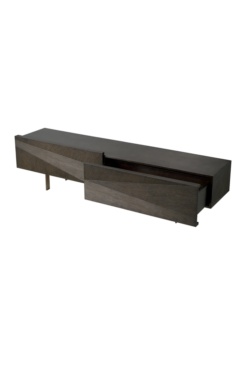 Mocha Oak 2-Drawer TV Cabinet | Eichholtz San Martin | Eichholtzmiami.com