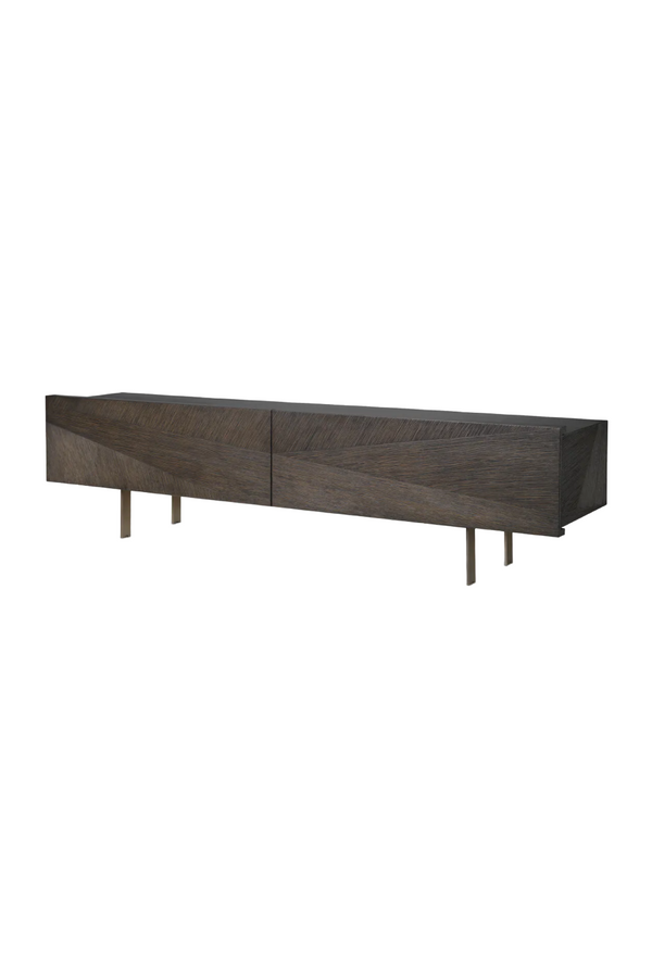 Mocha Oak 2-Drawer TV Cabinet | Eichholtz San Martin | Eichholtzmiami.com