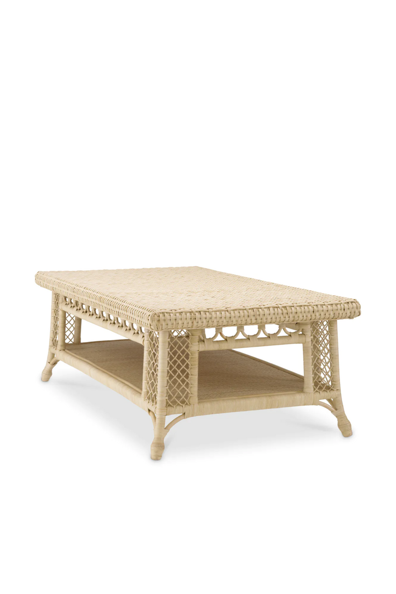 Rectangular Rattan Coffee Table | Eichholtz Saba | Eichholtzmiami.com