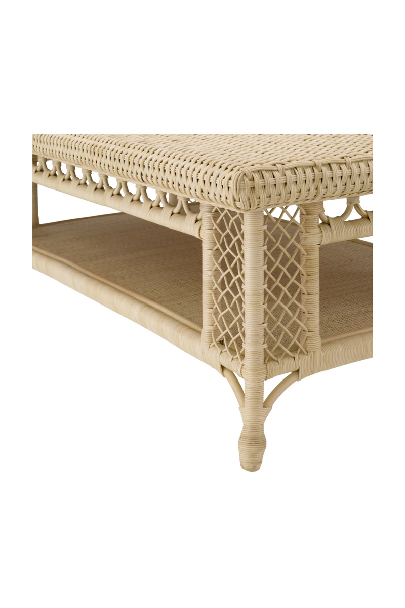 Rectangular Rattan Coffee Table | Eichholtz Saba | Eichholtzmiami.com