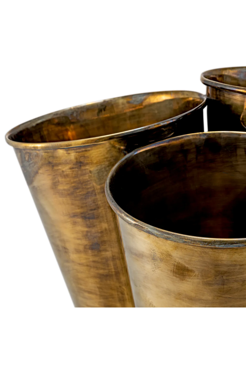 Vintage Brass Wine Cooler | Eichholtz Christian | Eichholtzmiami.com
