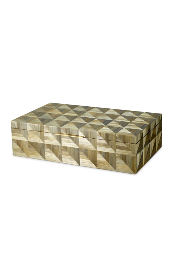 Brown Marquetry Box | Eichholtz Hilgard | Eichholtzmiami.com