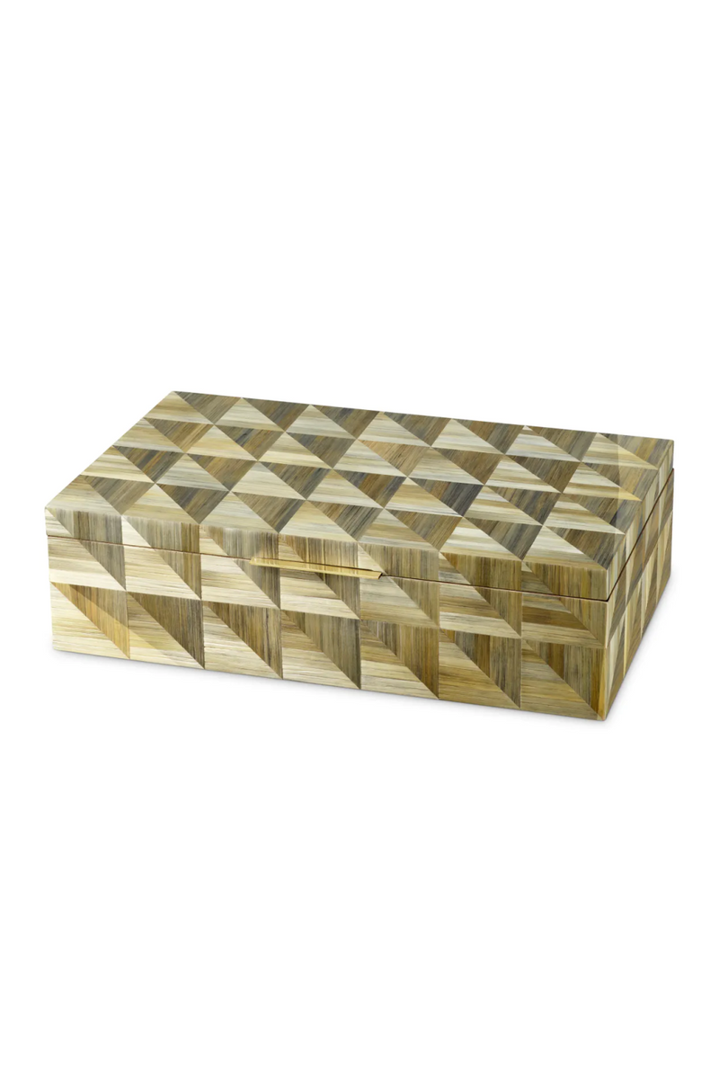 Brown Marquetry Box | Eichholtz Hilgard | Eichholtzmiami.com