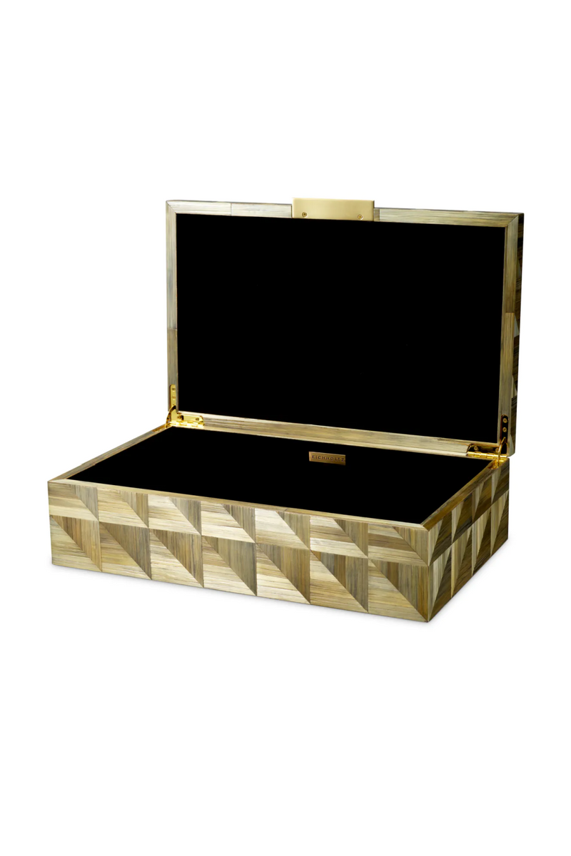 Brown Marquetry Box | Eichholtz Hilgard | Eichholtzmiami.com