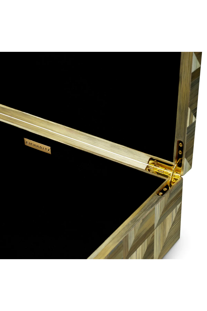 Brown Marquetry Box | Eichholtz Hilgard | Eichholtzmiami.com