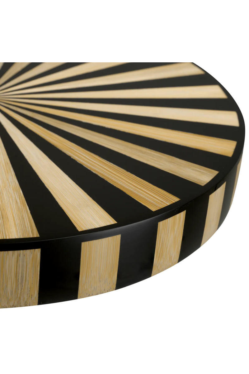 Striped Top Pedestal Side Table | Eichholtz Albany | Eichholtzmiami.com