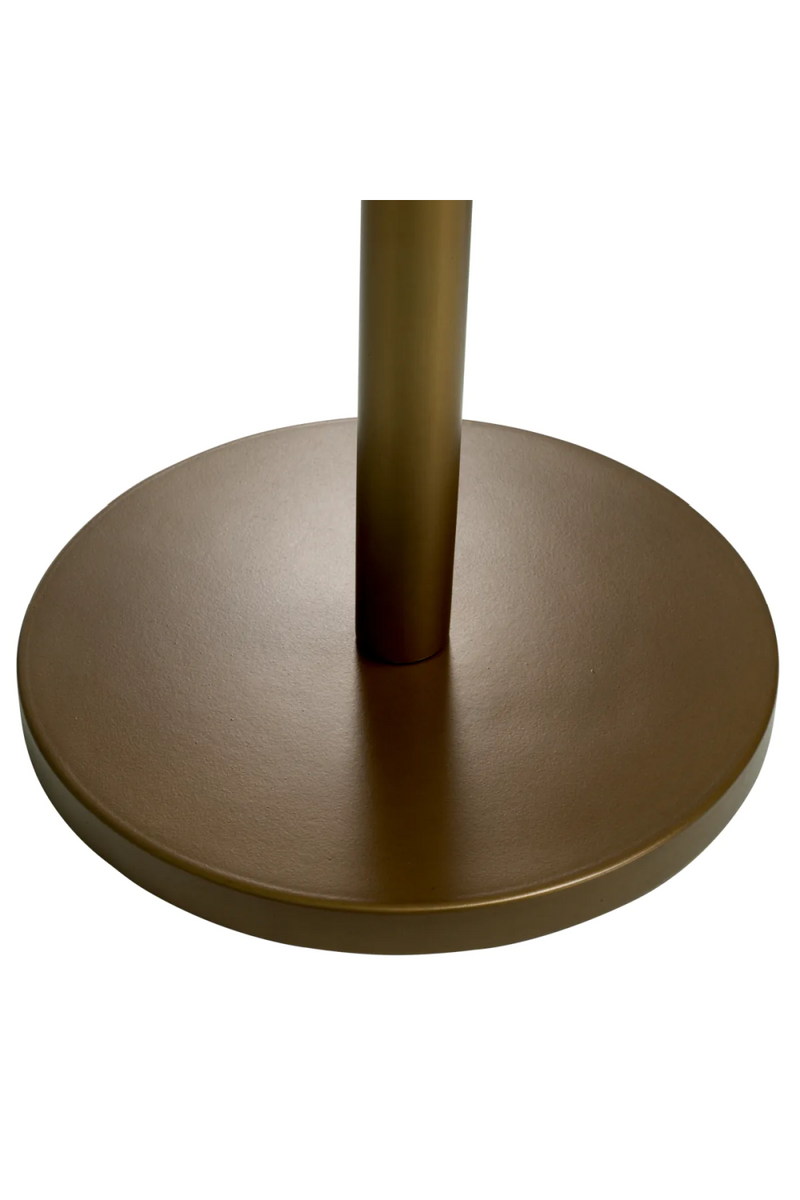 Striped Top Pedestal Side Table | Eichholtz Albany | Eichholtzmiami.com