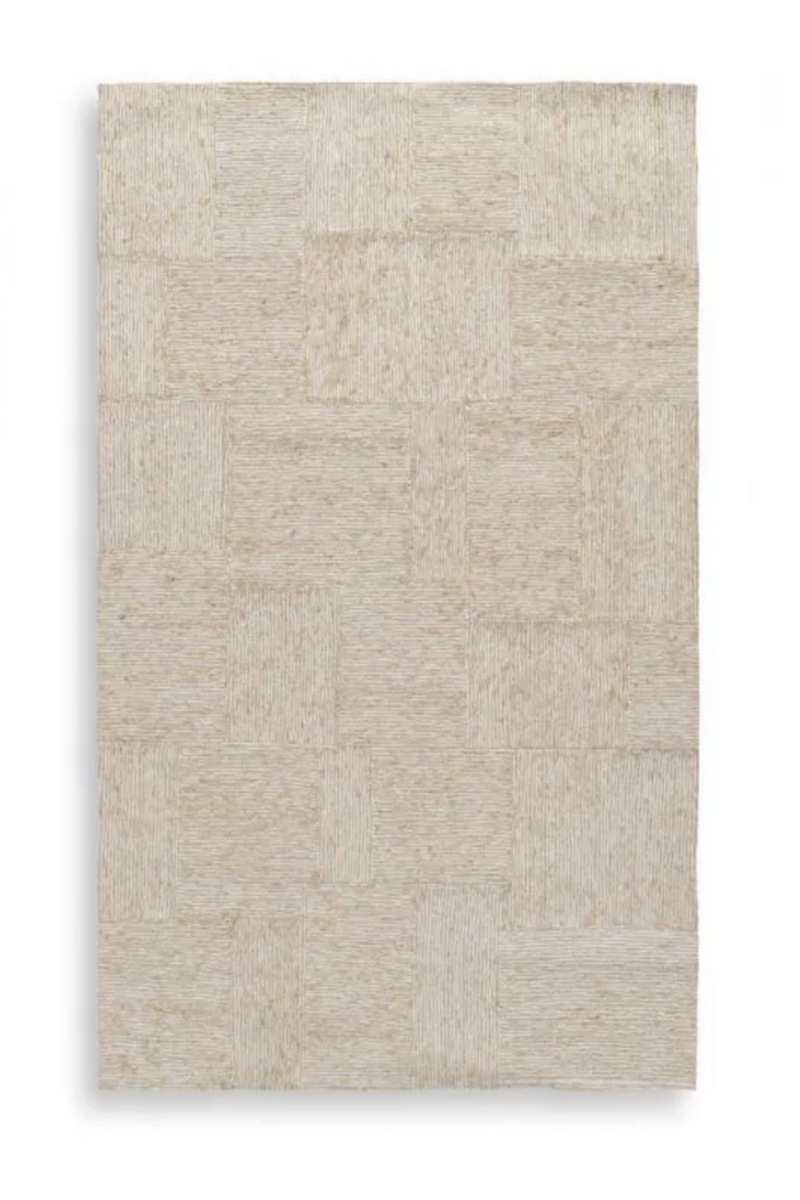 Ivory Wool Weave Carpet | Eichholtz Antoine | Eichholtzmiami.com