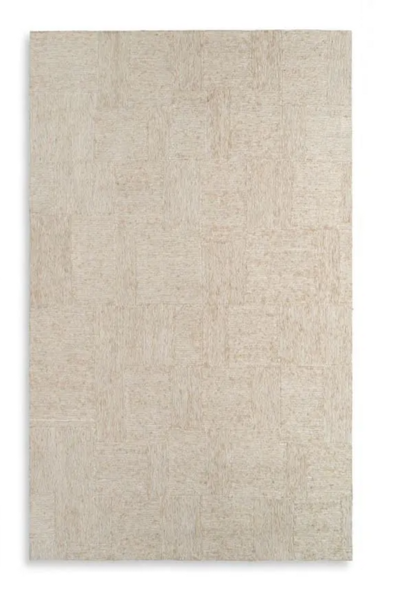 Ivory Wool Weave Carpet | Eichholtz Antoine | Eichholtzmiami.com