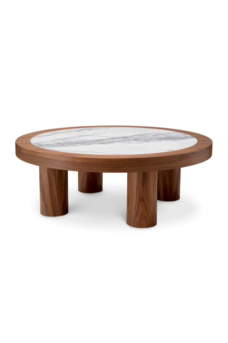 Oak Veneer Marble Coffee Table | Eichholtz Presedio | Eichholtzmiami.com