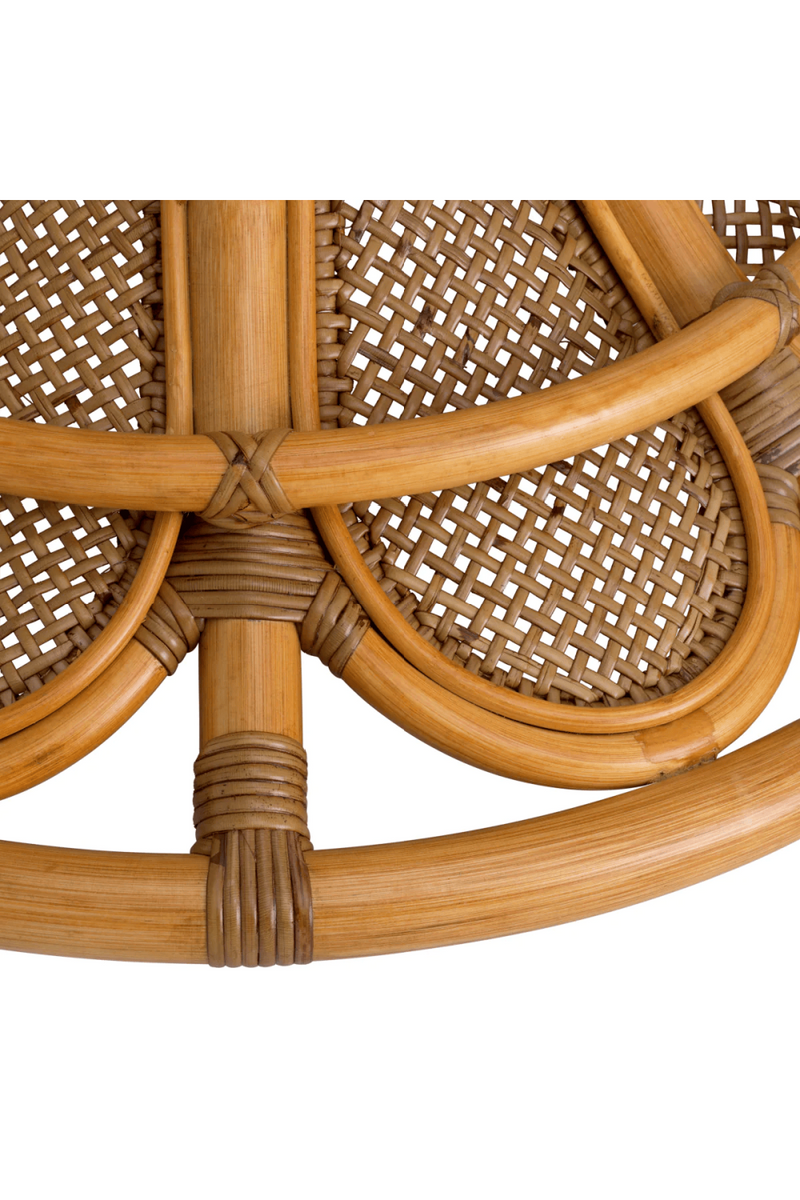Natural Rattan Pedestal Center Table | Eichholtz Colony | Eichholtzmiami.com