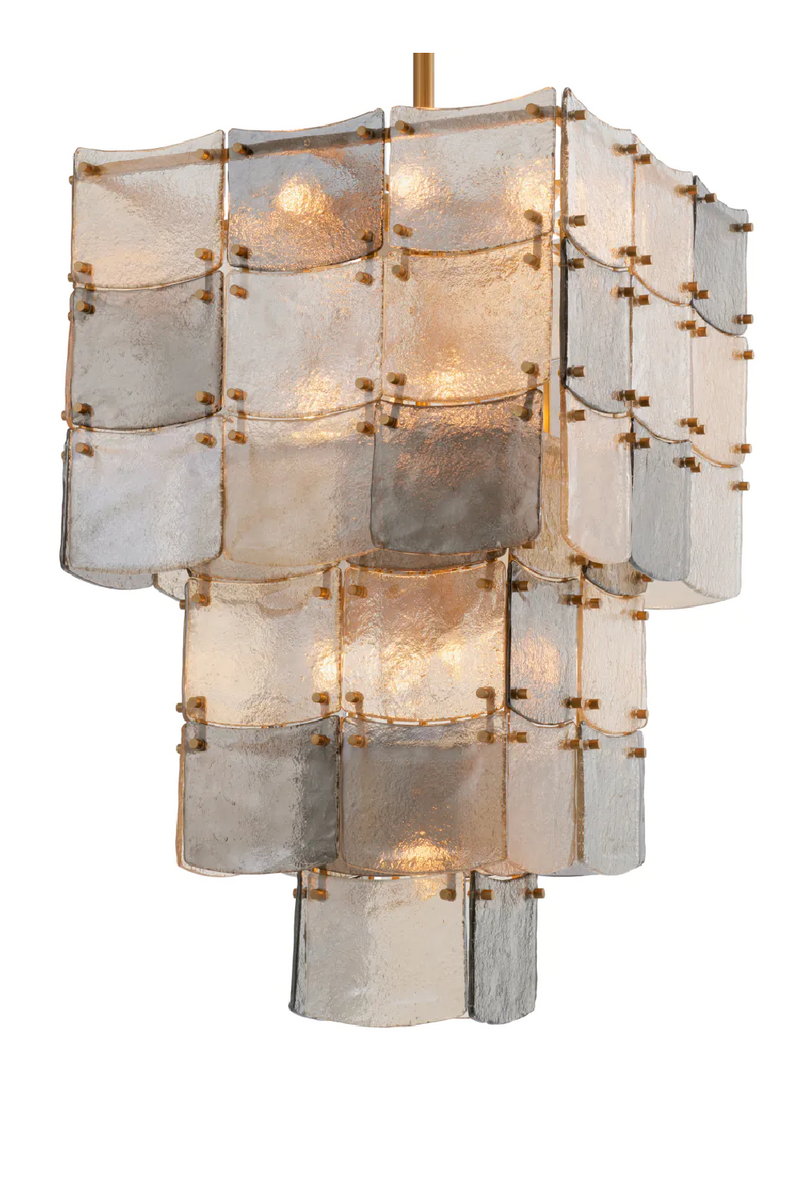 Glass Tiered Chandelier | Eichholtz Laurent | Eichholtzmiami.com