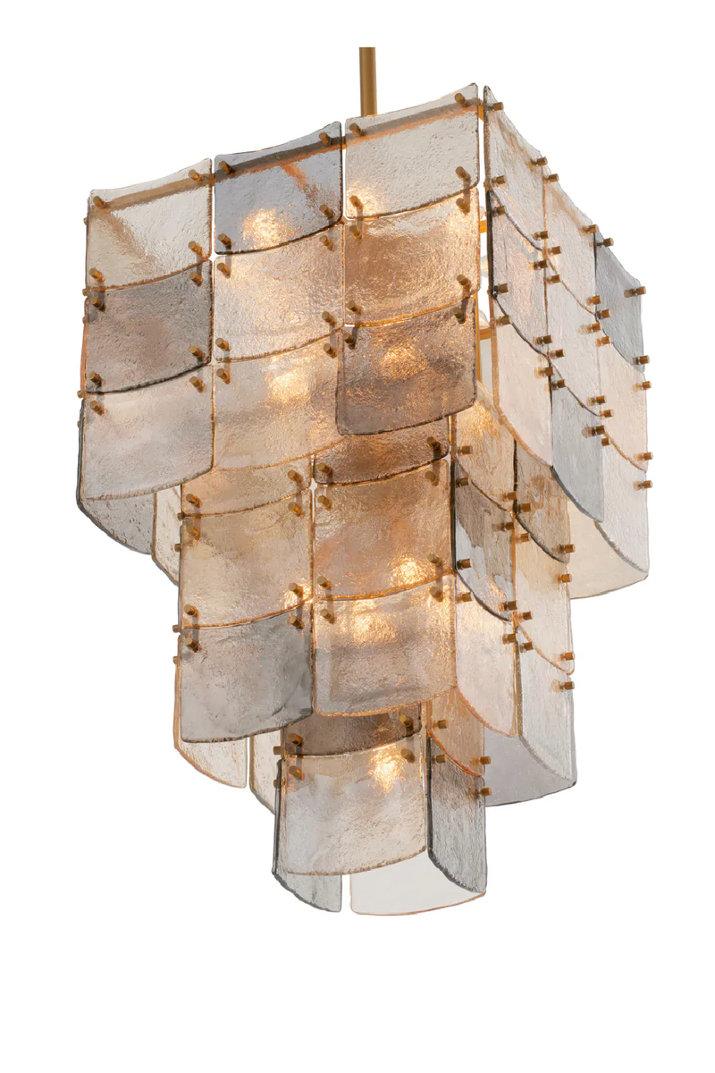 Glass Tiered Chandelier | Eichholtz Laurent | Eichholtzmiami.com
