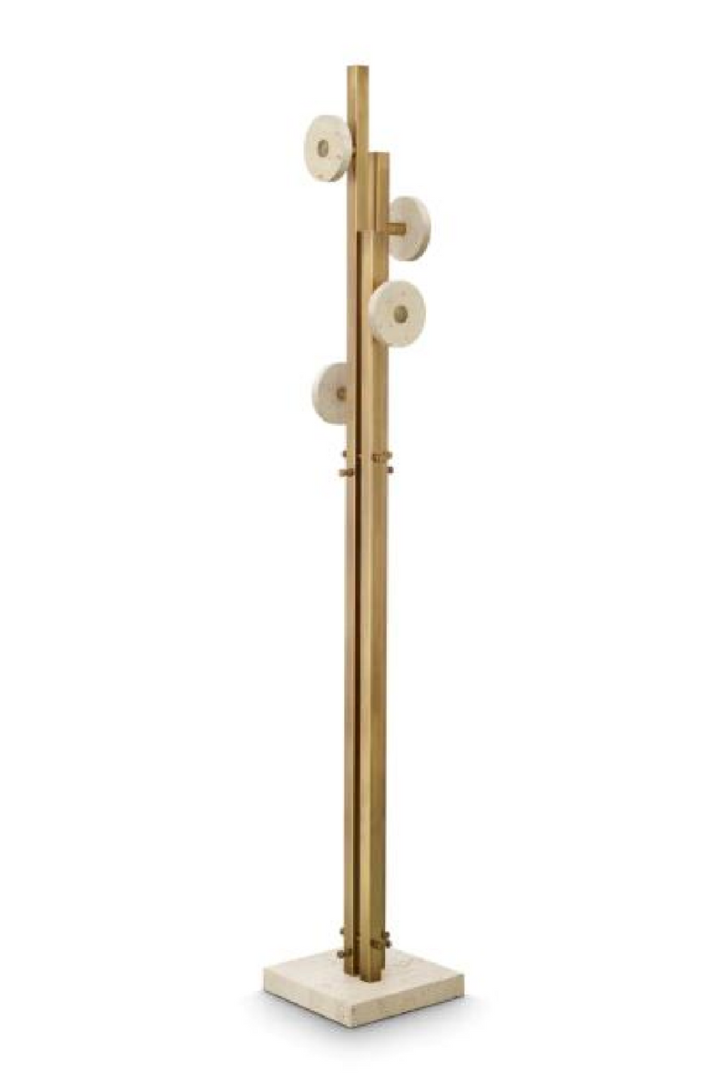 Vintage Brass Coat Rack | Eichholtz Amadorac | Eichholtzmiami.com