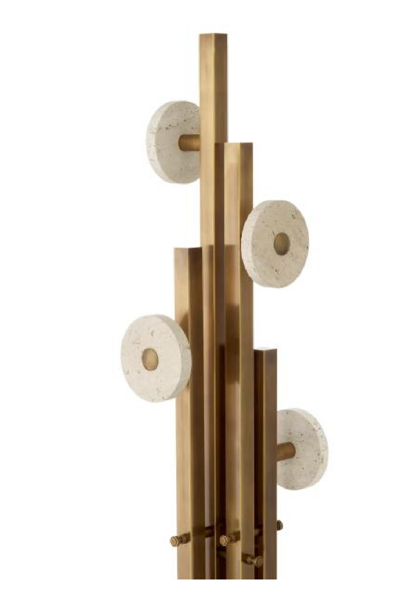 Vintage Brass Coat Rack | Eichholtz Amadorac | Eichholtzmiami.com