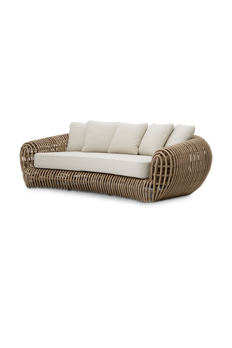 Rattan Outdoor Sofa | Eichholtz Siderno | Eichholtzmiami.com