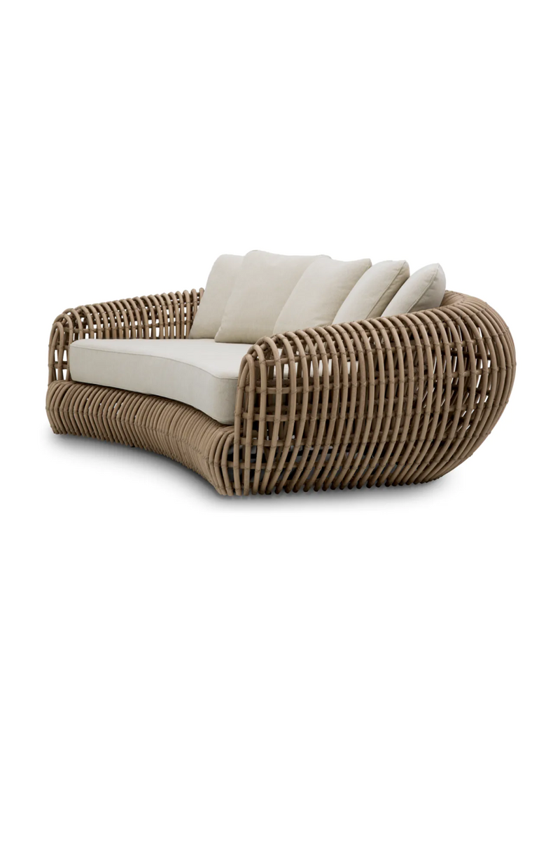 Rattan Outdoor Sofa | Eichholtz Siderno | Eichholtzmiami.com