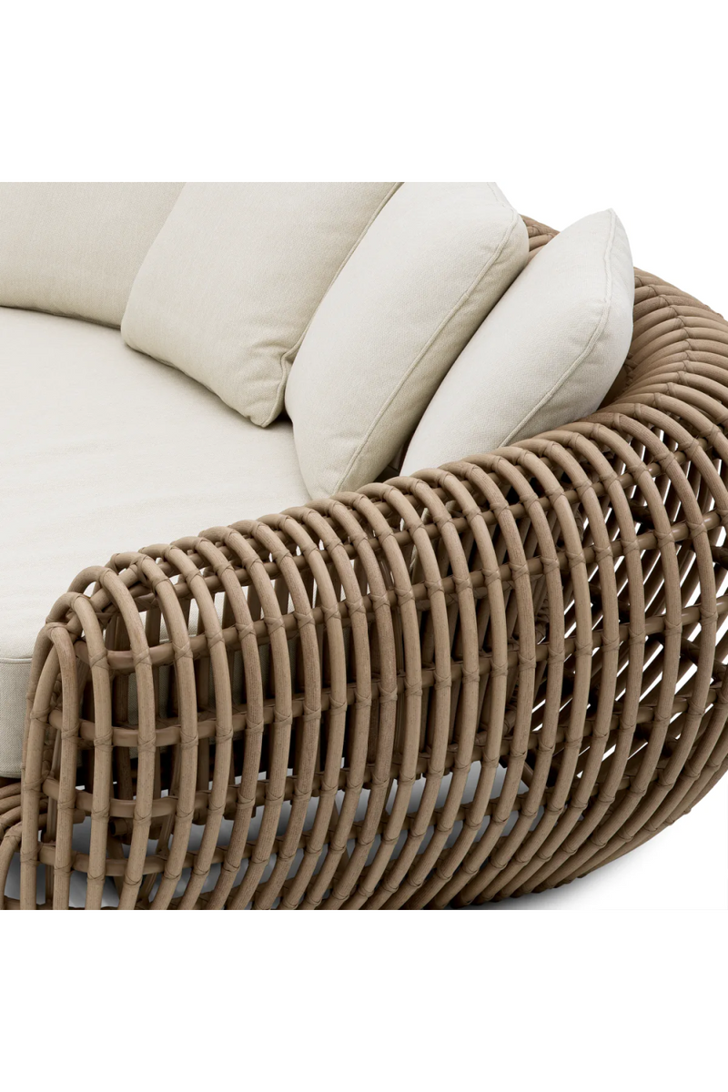 Rattan Outdoor Sofa | Eichholtz Siderno | Eichholtzmiami.com