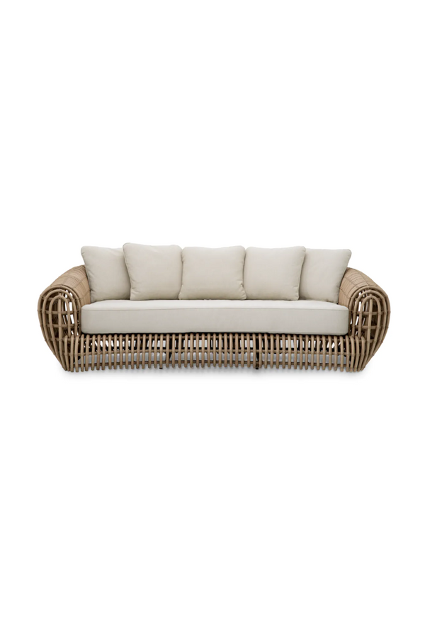 Rattan Outdoor Sofa | Eichholtz Siderno | Eichholtzmiami.com