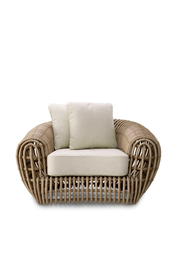Rattan Outdoor Lounge Chair | Eichholtz Siderno | Eichholtzmiami.com